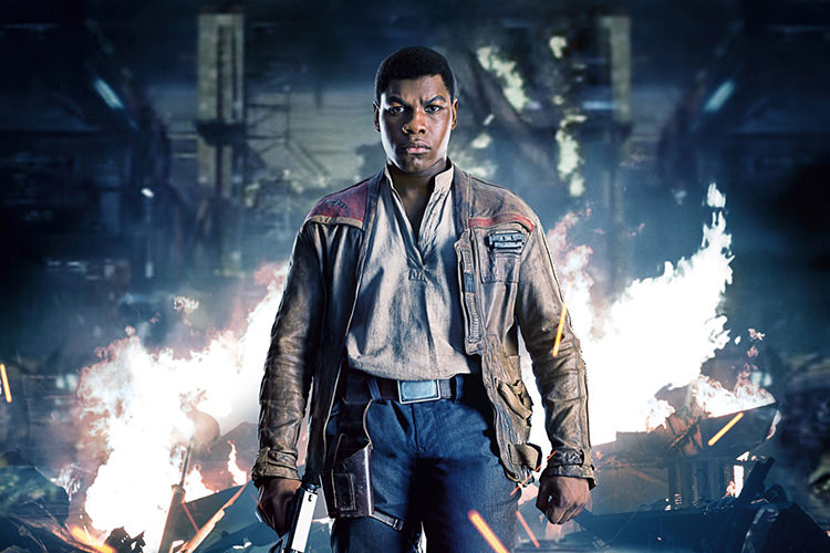 John Boyega in Star Wars: The Last Jedi