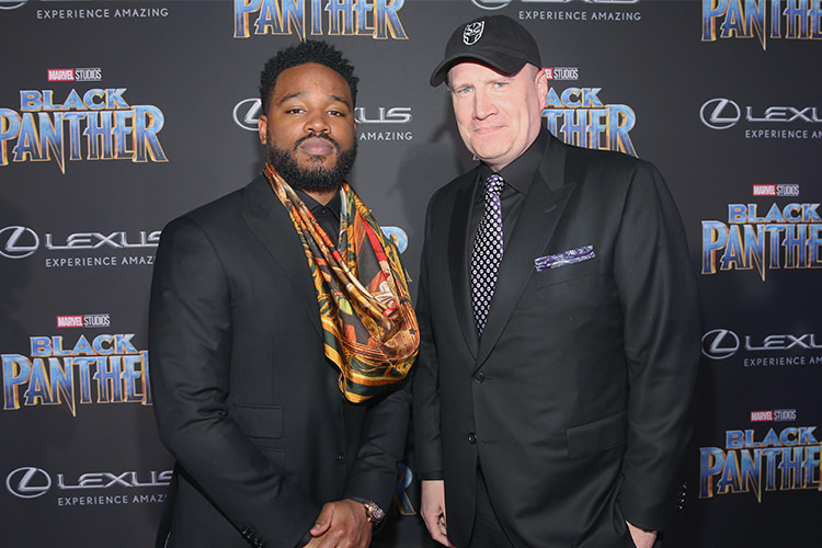 Kevin Feige and Ryan Coogler