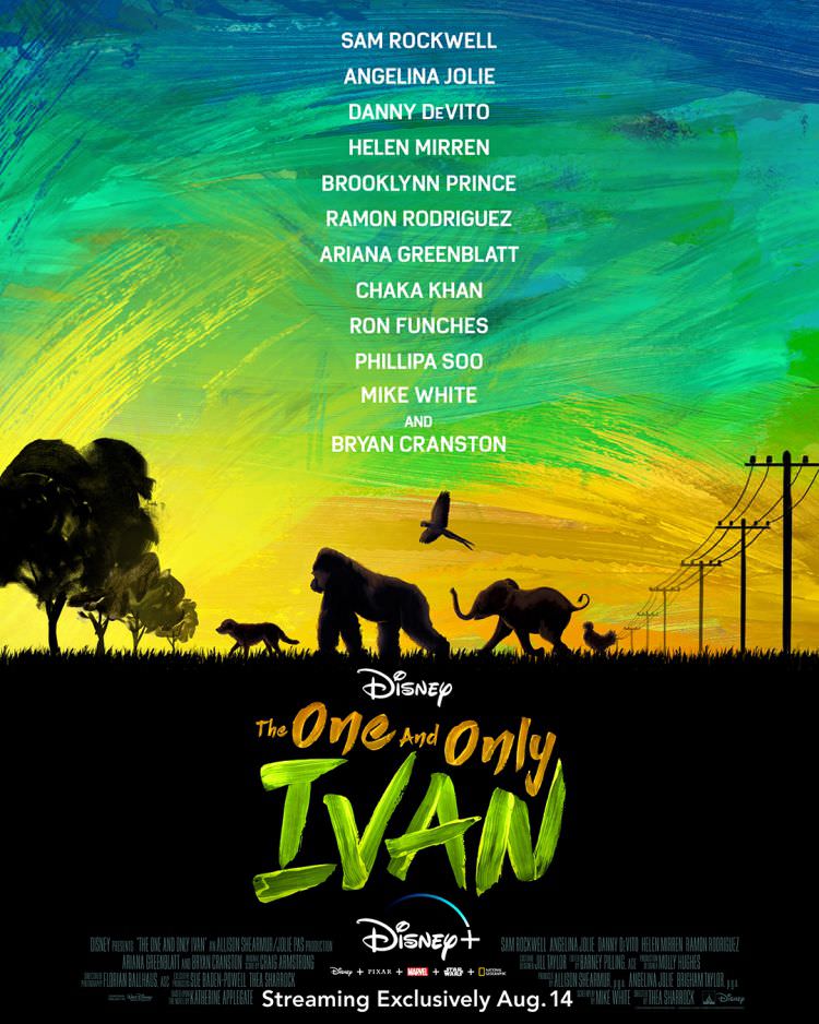پوستر فیلم The One and Only Ivan