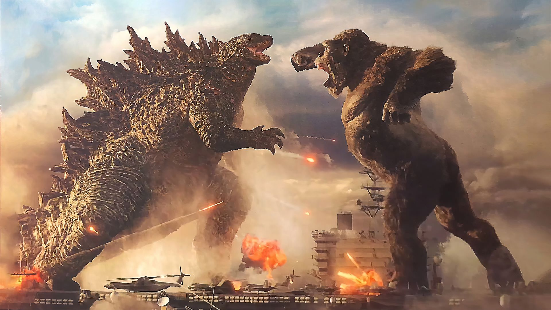 تیزر کوتاه فیلم Godzilla vs. Kong آماده شدن گودزیلا و کینگ کونگ برای نبرد را نشان می‌دهد