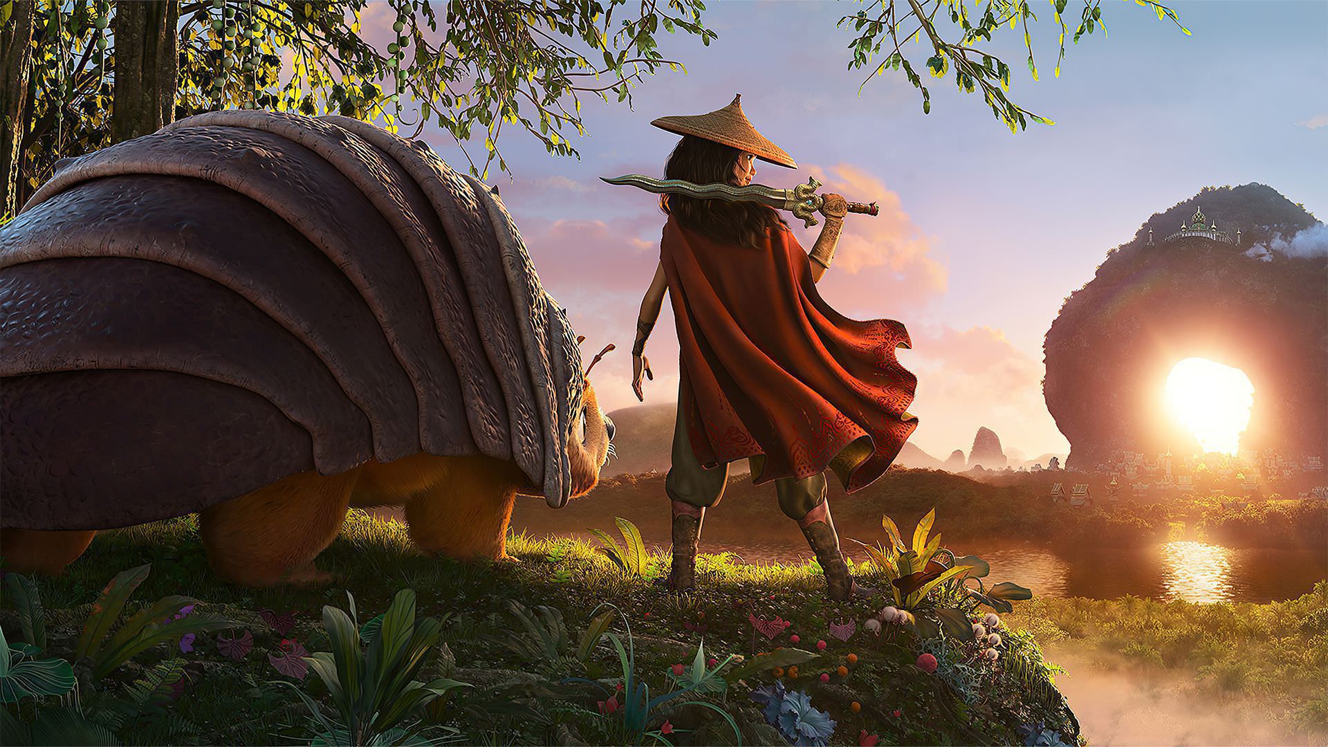 انیمیشن Raya and the Last Dragon همزمان با اکران در سینماها از دیزنی پلاس منتشر خواهد شد