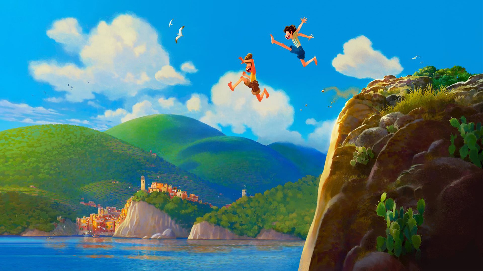 تصویر جدید انیمیشن Luca، اثر جدید پیکسار به ماجراجویی تابستانی دو دوست اشاره می‌کند