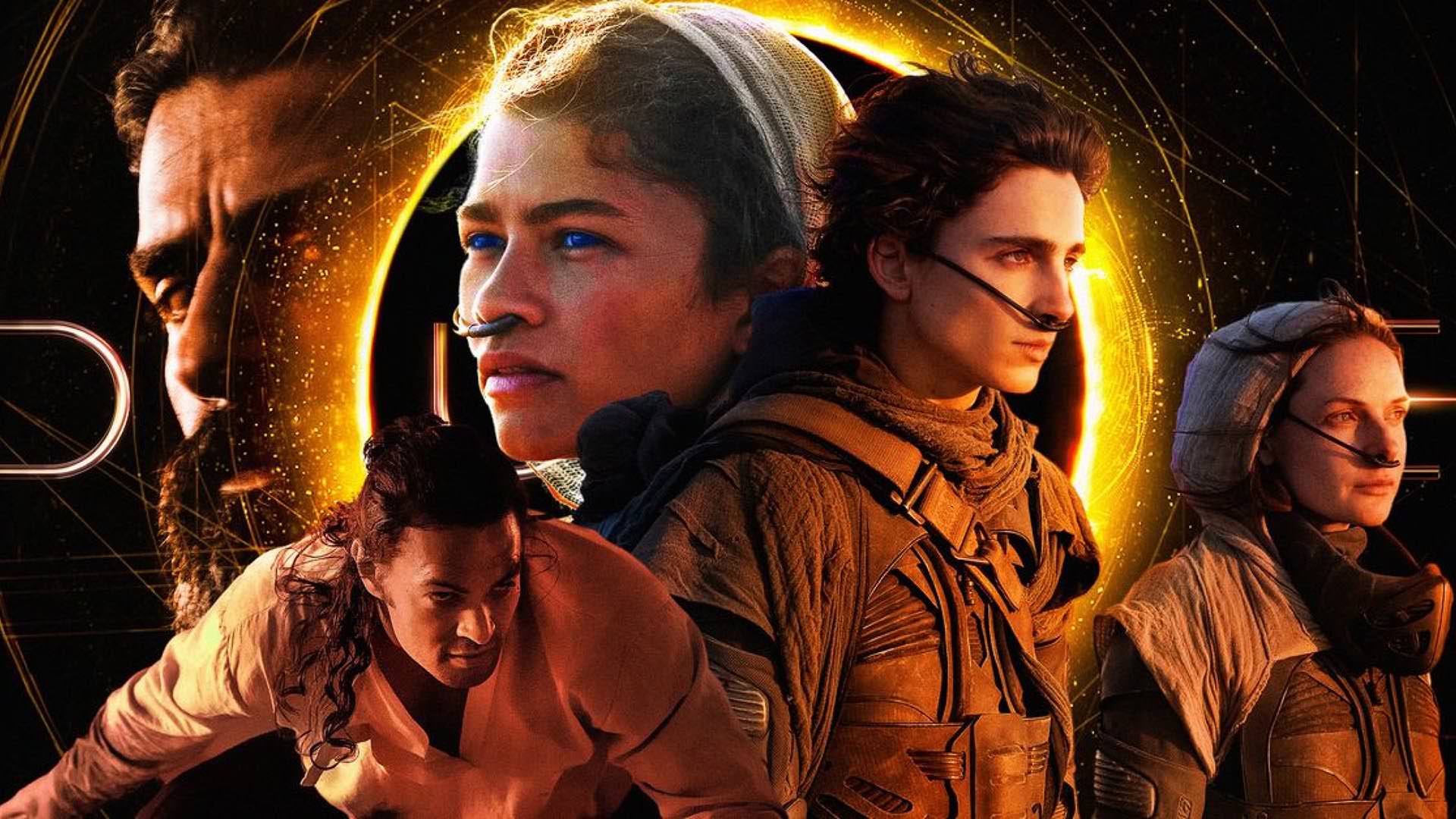 پوسترهای جدید فیلم Dune با حضور تیموتی شالامی و زندیا
