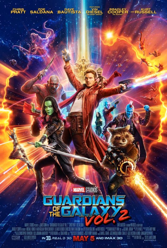 Guardians of the Galaxy Vol. 2 new poster