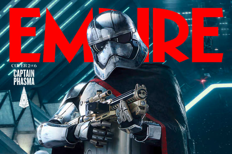 شخصیت‌های اصلی فیلم The Force Awakens روی جلد بزرگترین مجله‌ سینمایی جهان