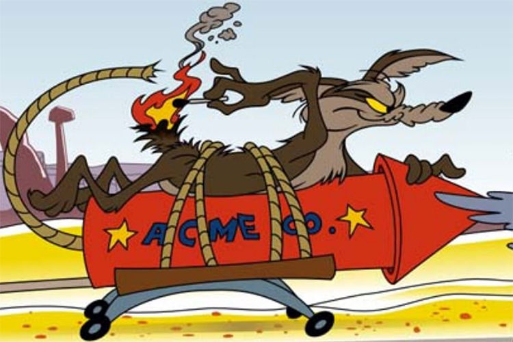 Wile E. Coyote and the Road Runner