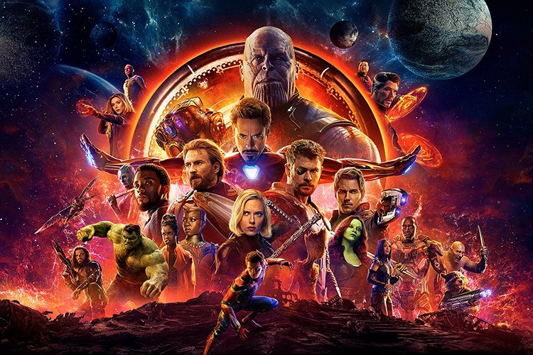 پیش فروش بلیت های فیلم Avengers: Infinity War بیش از هفت فیلم اخیر مارول بوده است