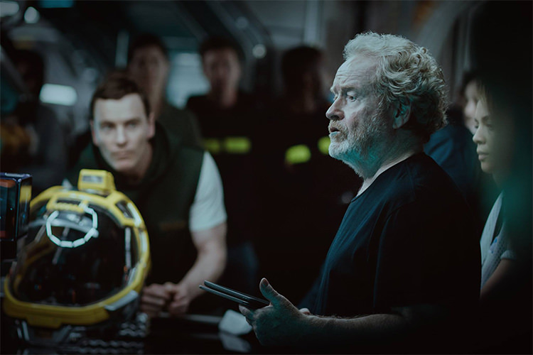 Ridley Scott in Alien: Covenant