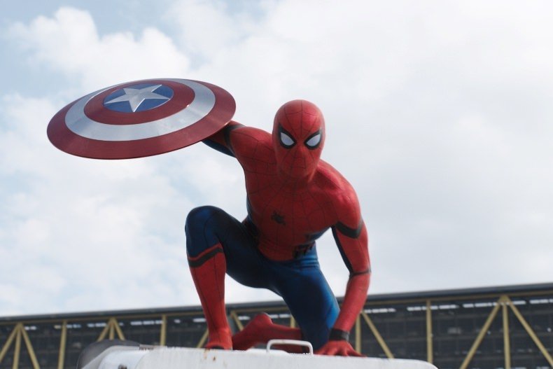 طرح مفهومی مبارزه مرد عنکبوتی با جاینت من در فیلم Captain America: Civil War منتشر شد