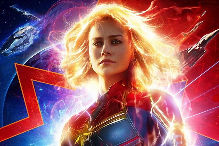 پوستر کامیک کان برزیل فیلم Captain Marvel منتشر شد