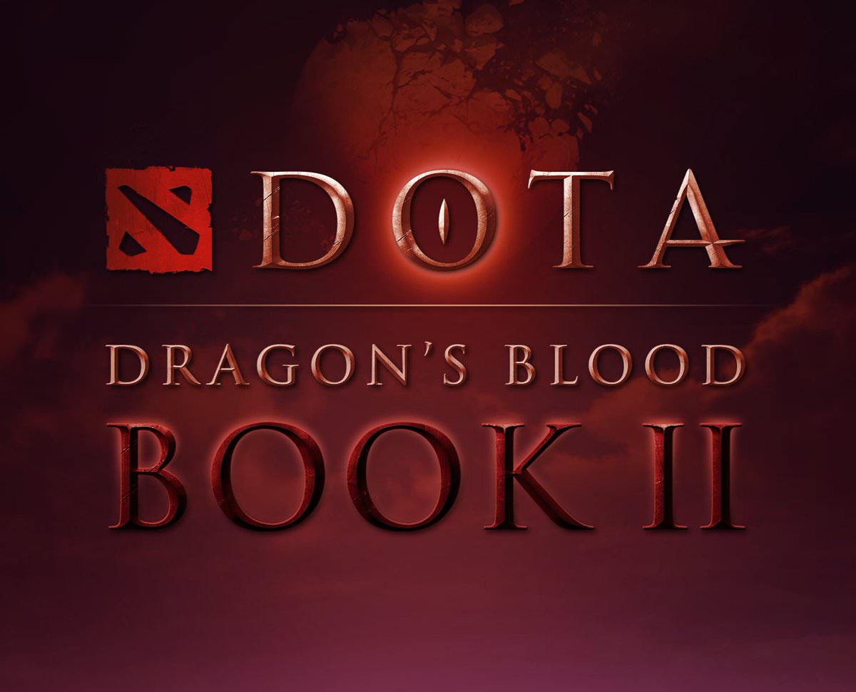 لوگو فصل دوم انیمه سریالی Dota: Dragon