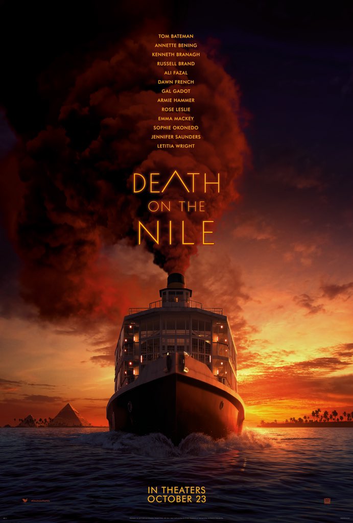 اولین پوستر فیلم Death On the Nile
