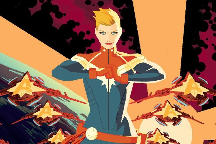 انتشار اولین تصویر بری لارسون در لباس کاپیتان مارول در پشت صحنه فیلم Captain Marvel