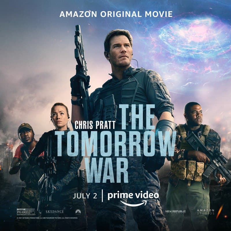 اولین پوستر فیلم The Tomorrow War با بازی کریس پرت