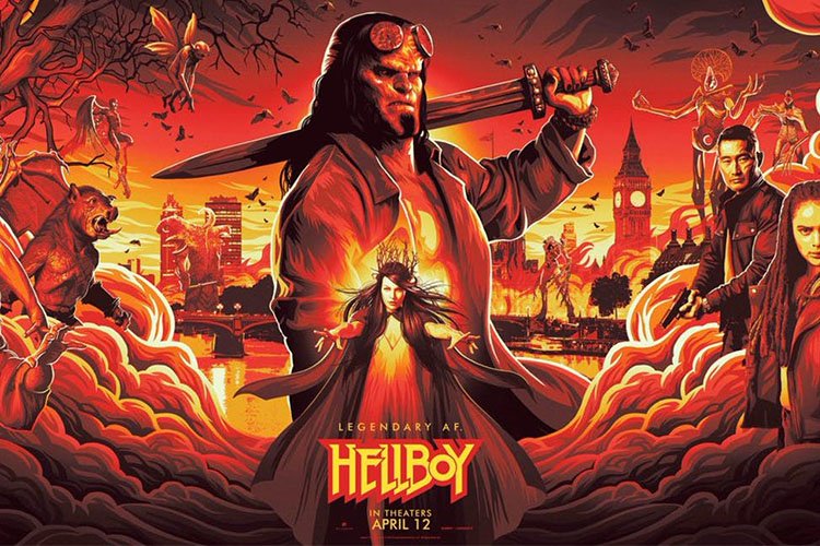 اولین تریلر فیلم Hellboy فاش شد