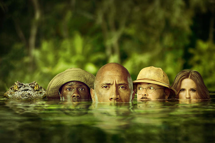 پوسترهایی از شخصیت های فیلم Jumanji: Welcome to the Jungle منتشر شد