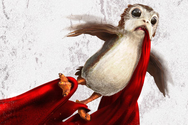 انتشار پوستر پرنده پورگس از فیلم Star Wars: The Last Jedi
