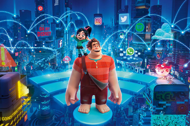 انیمیشن Ralph Breaks the Internet دومین افتتاحیه برتر هفته شکرگزاری را تجربه کرد