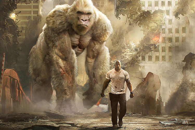 تریلر جدیدی از فیلم Rampage منتشر شد