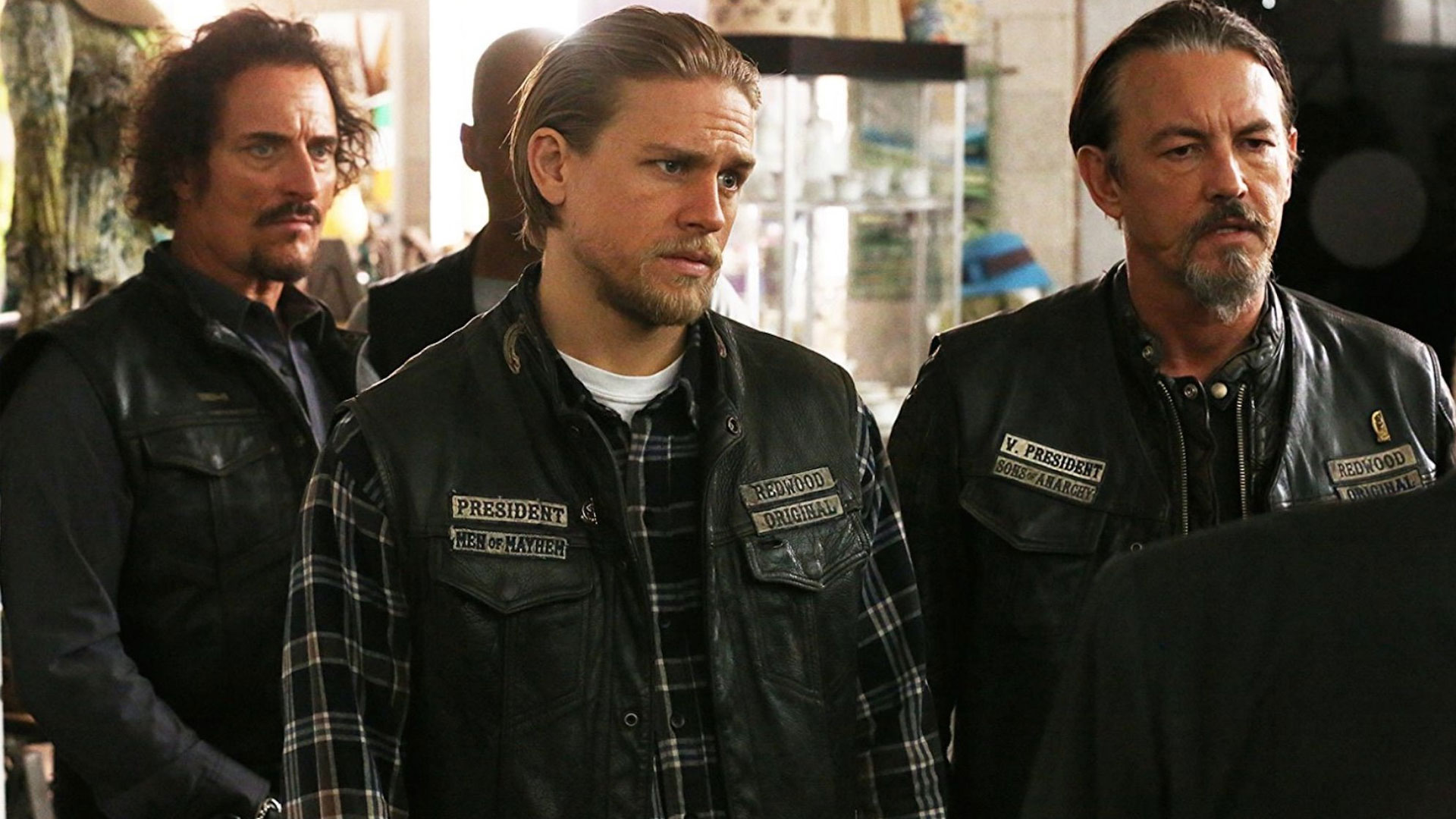 شخصیت جکس تلر و همراهانش در سریال Sons of Anarchy