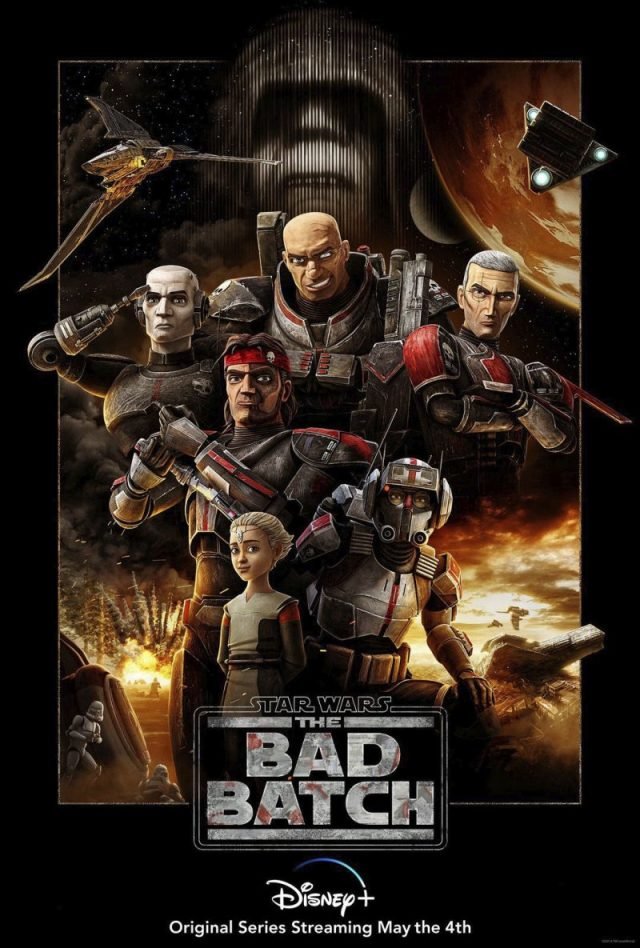 پوستر جدید انیمیشن Star Wars: The Bad Batch