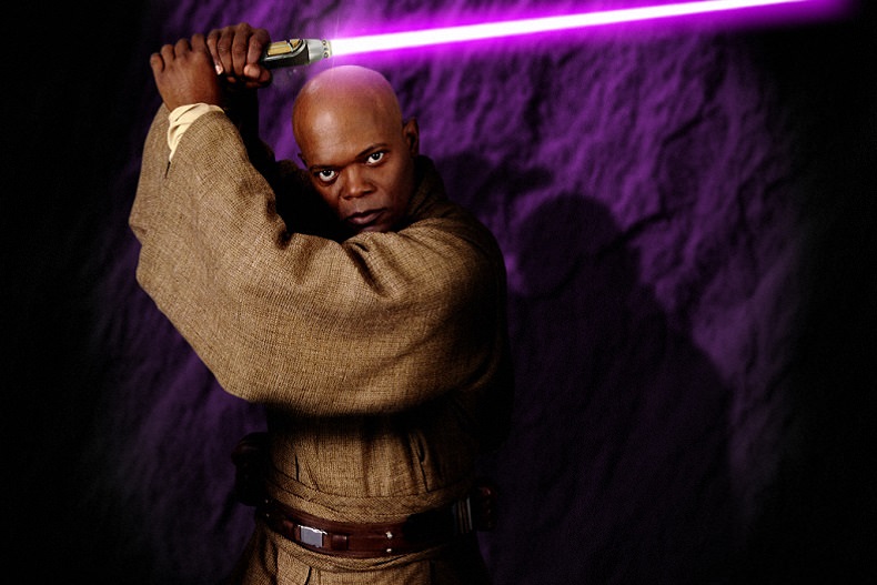 ساموئل ال. جکسون: شخصیت Mace Windu جنگ ستارگان هنوز زنده است