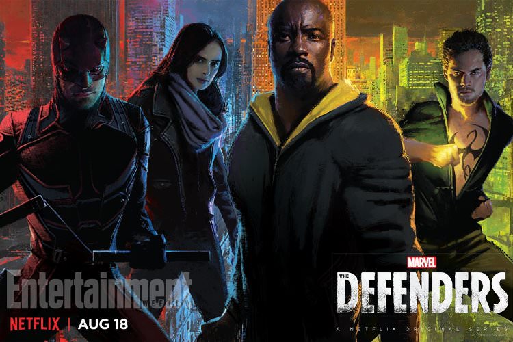 انتشار تریلر مخصوص کامیک کان سریال The Defenders محصول نتفلیکس