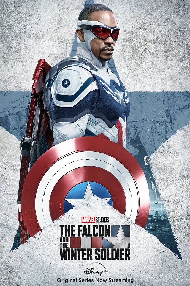 پوستر جدید سریال The Falcon and the Winter Soldier با محوریت نسخه سم ویلسون شخصیت کاپیتان آمریکا