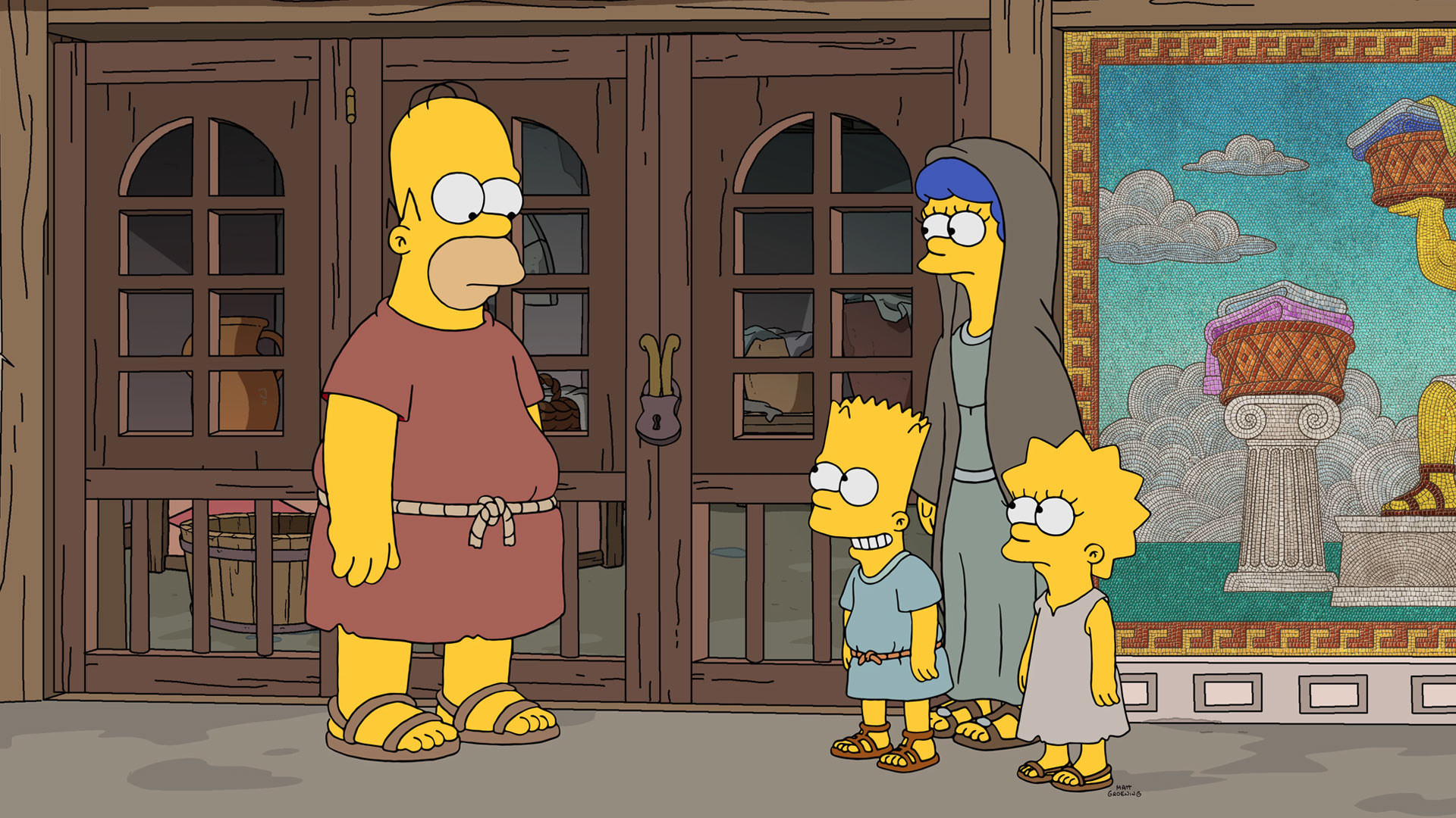 خانواده سیمپسون در سریال The Simpsons