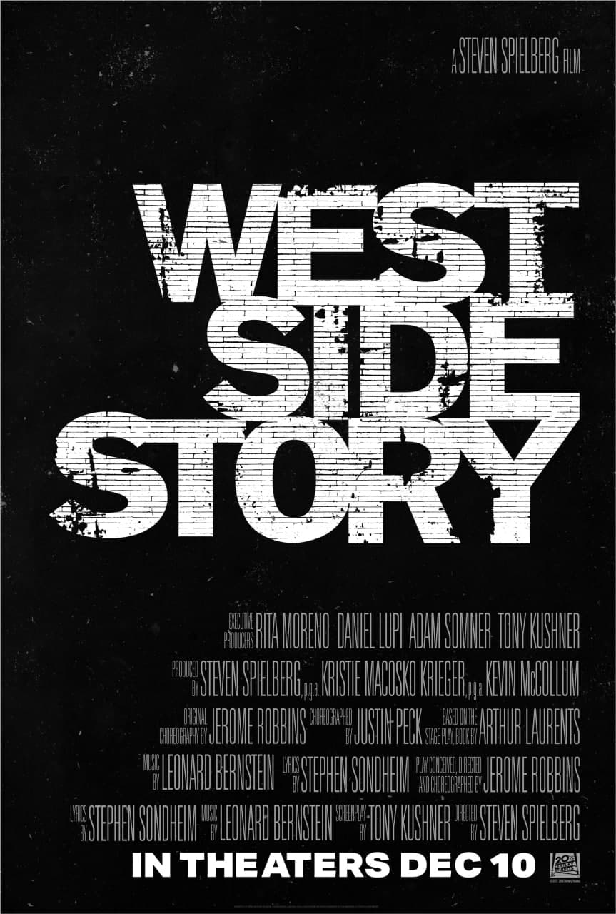 اولین پوستر فیلم West Side Story به کارگردانی استیون اسپیلبرگ